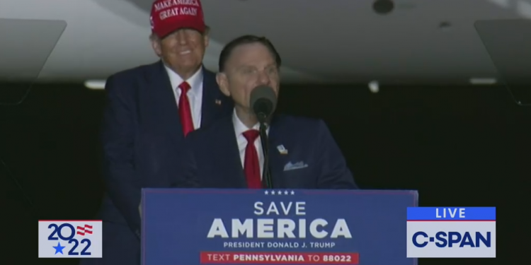 Kenneth Copeland Speaks at Trump Rally in Pennsylvania