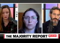 Raina Lipsitz (center) appears on the The Majority Report w/ Sam Seder on Dec. 17. (YouTube)