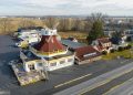 An aerial view of the site of Dutch Haven Shoo-Fly Pie Bakery in Ronks.