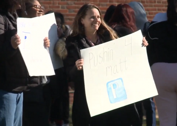Students at McCaskey High School Walk Out to Protest New Superintendent
