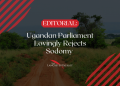 Ugandan Parliament Lovingly Rejects Sodomy