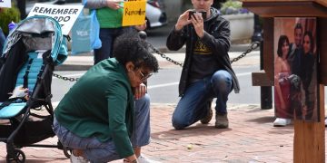 Activists Pay Tribute to Munoz, Protesters in Lancaster