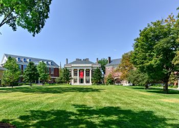 Harvard College Admissions Visitor Center in Boston, Massachusetts.