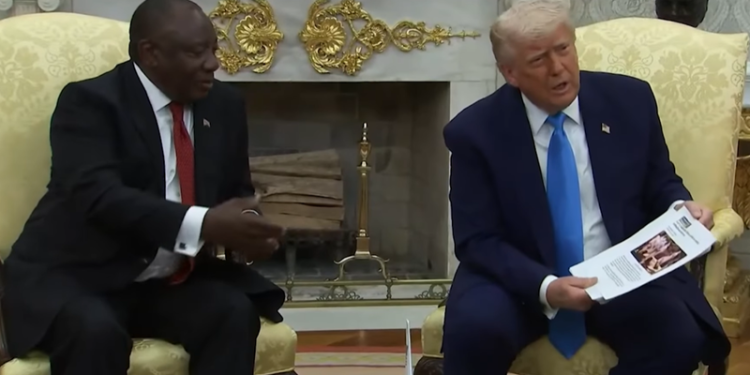 Controversial Claims Mark Trump-Ramaphosa White House Meeting