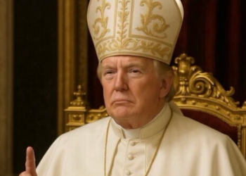 Trump’s AI Pope Image Sparks Catholic Outrage Ahead of Vatican Conclave